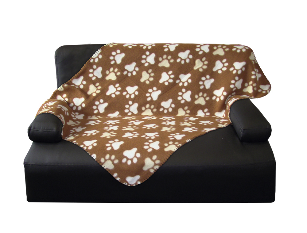 Fleece Plaid "PIPPA" Classic braun