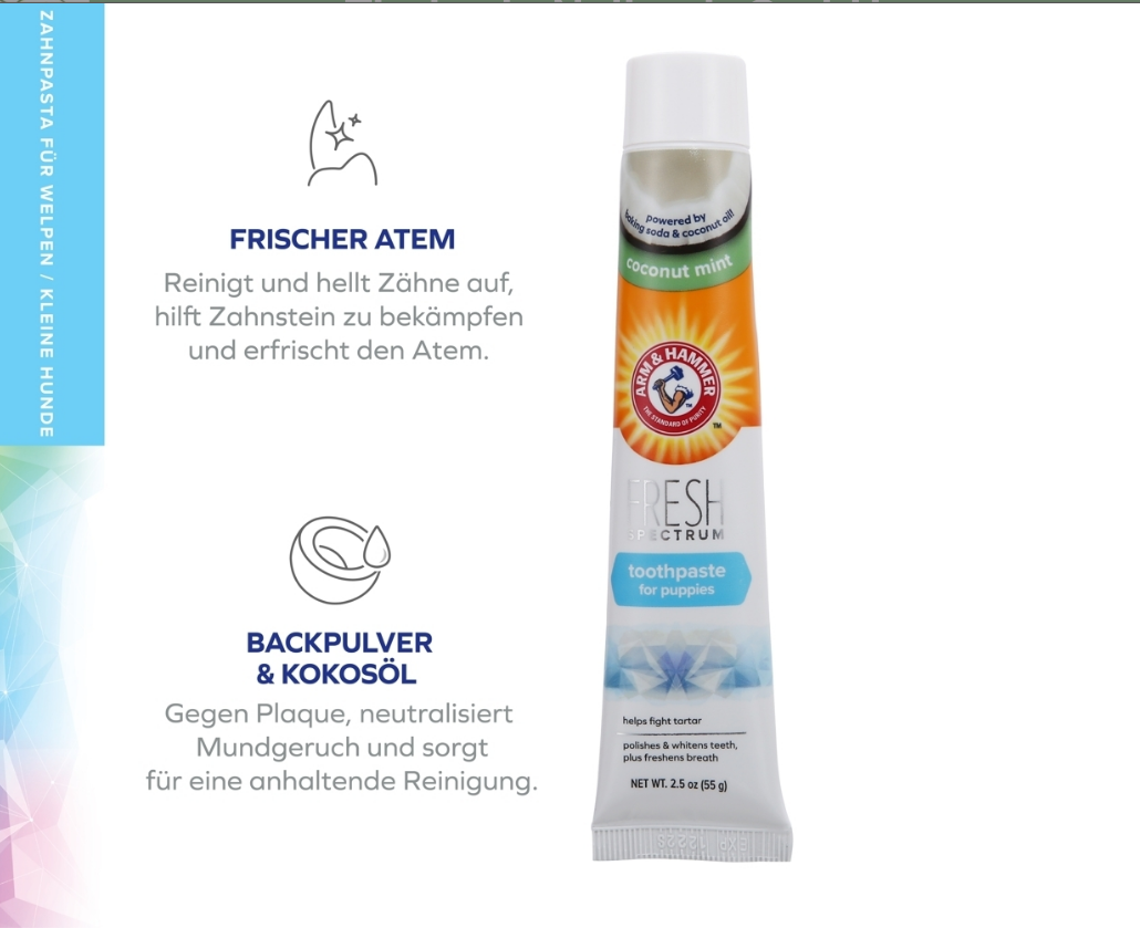 Arm & Hammer Zahnpasta für Welpen, 55 g
