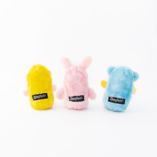 Squeakie Buddies – 3er-Pack (Bär, Hase, Affe)