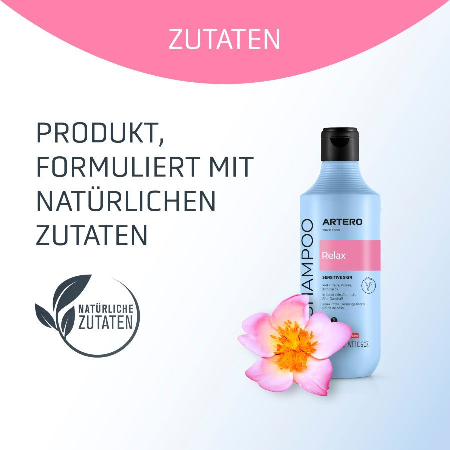 ARTERO® Hypoallergenes Hundeshampoo "Relax" 300 ml