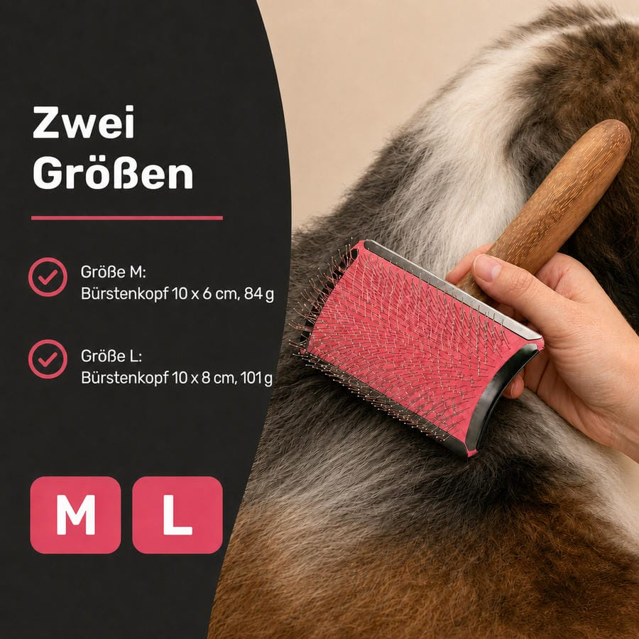 Artero Simba - Zupfbürste Gebogen L Rosa