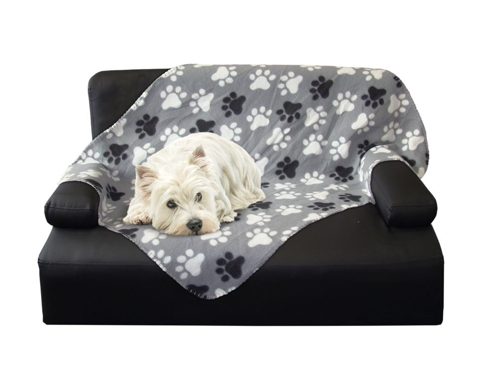 Fleece Plaid "PIPPA" Classic grau