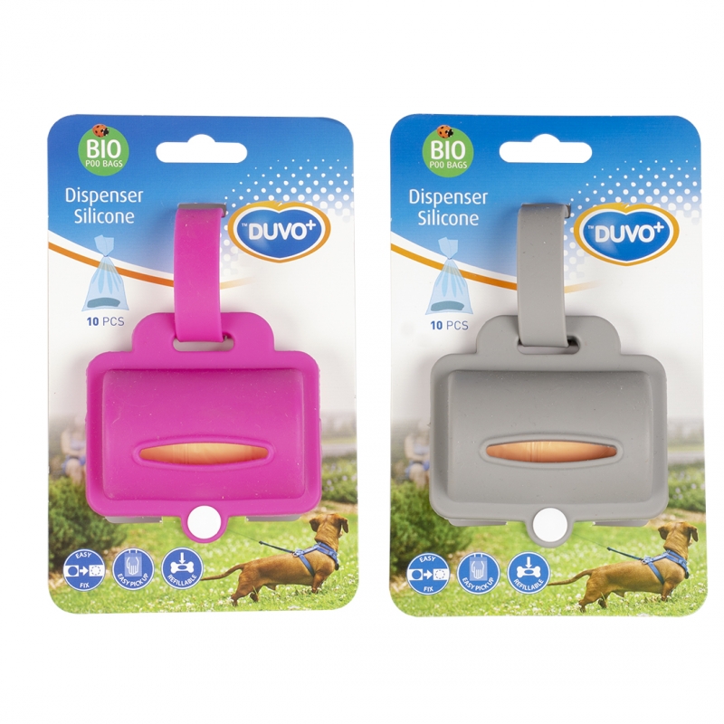 Hundekotbeutel dispenser silikon in 2 Farben
