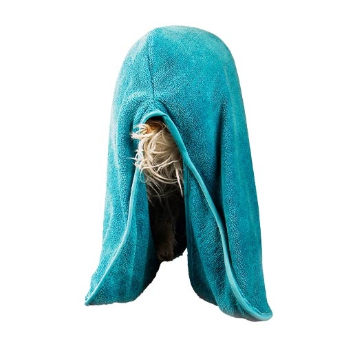 Ibanez® Hundebademantel / Mikrofaser-Badeponcho "Dry pet"  in 5 Größen