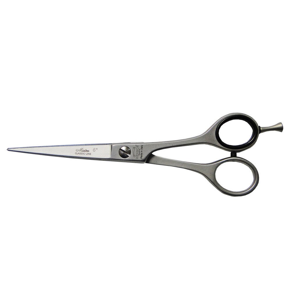 Henbor - gebogene Pflegeschere mit Mikroschliff Classic 6"