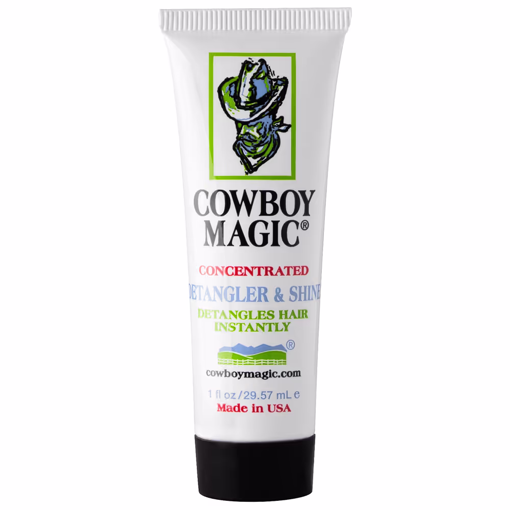 Cowboy Magic Detangler & Shine / Ein Präparat, das das Fell von Hunden, Katzen und Pferden stark entwirrt und ihm Glanz verleiht