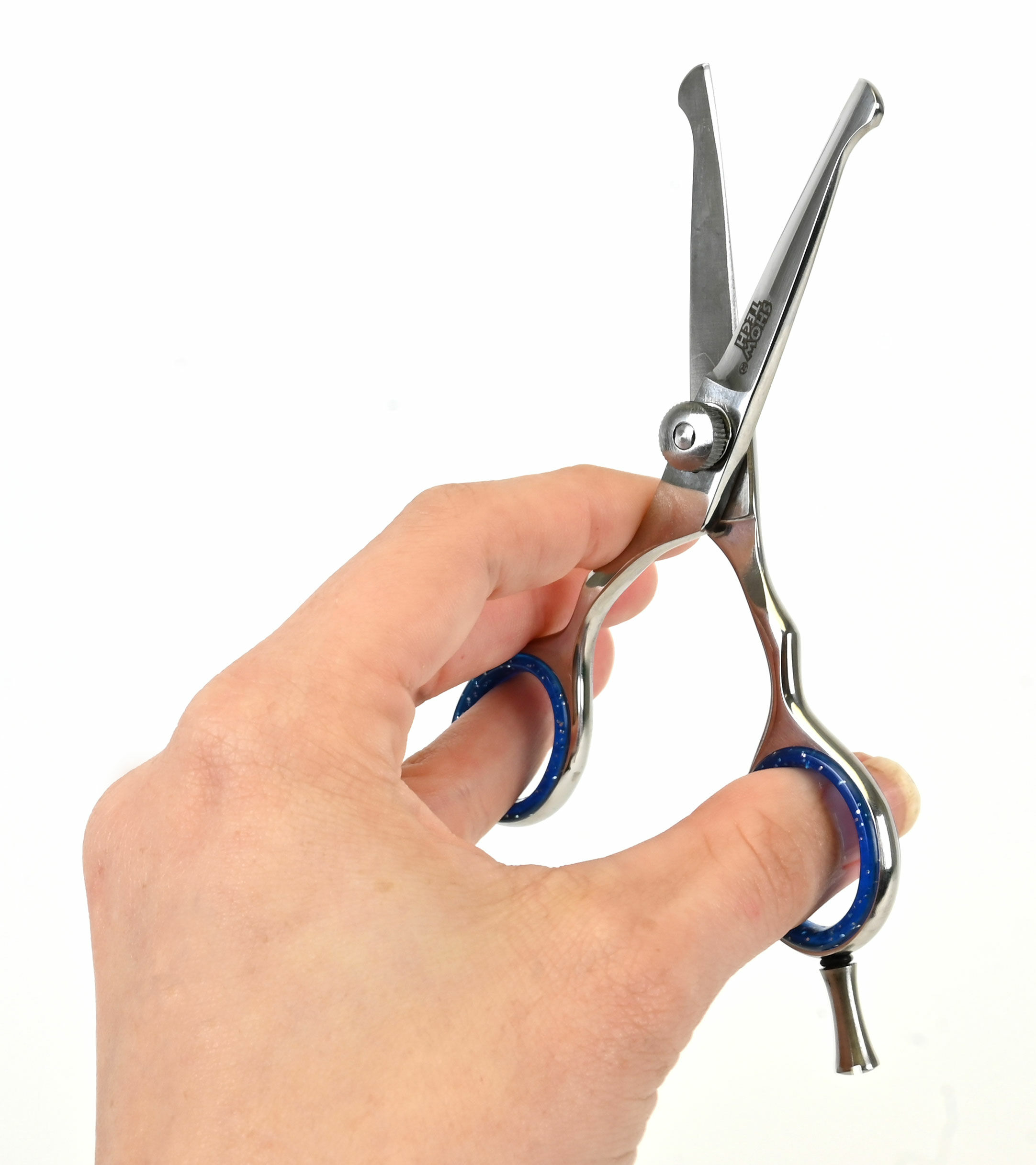 Show Tech Sicherheitsschere, gerade, für Linkshänder, 12 cm – 5 Zoll