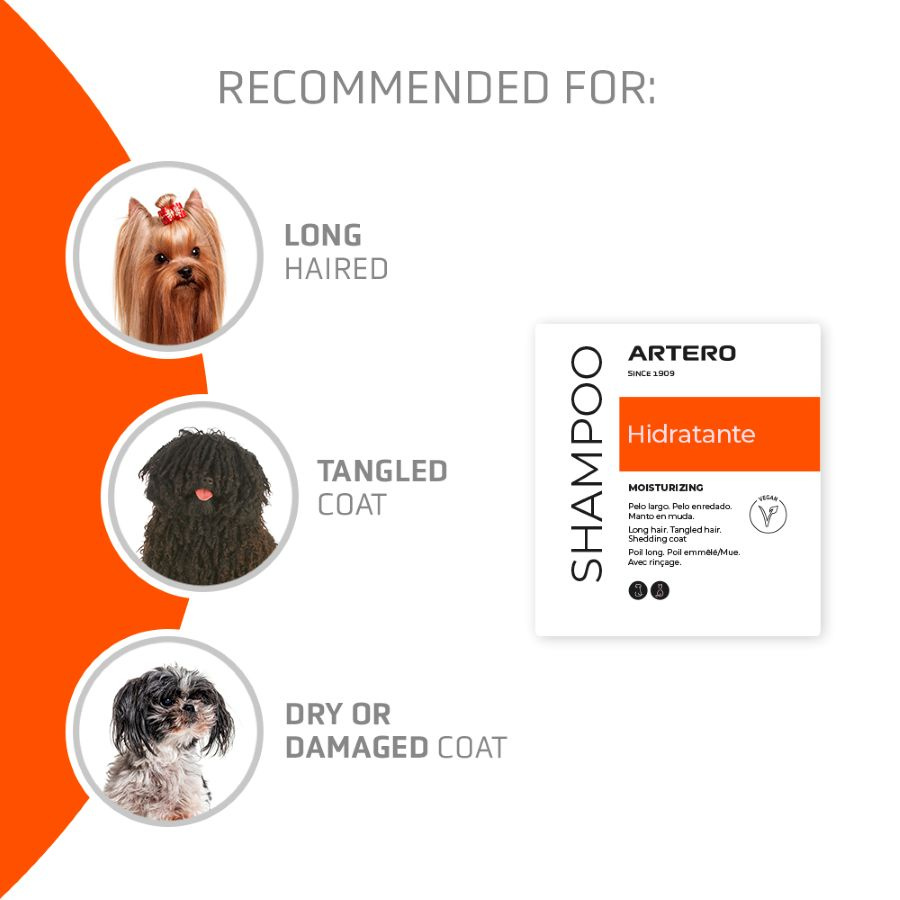 ARTERO® Feuchtigkeits-Hundeshampoo "Hidratante" 300 ml