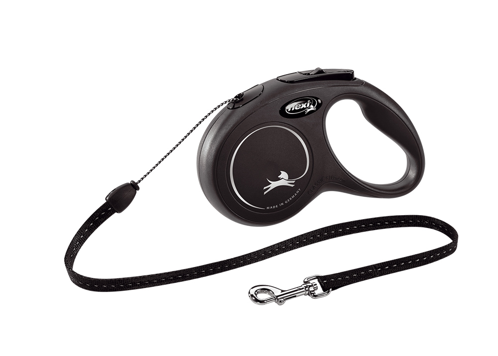 flexi NEW CLASSIC schwarz S ( 5 m )