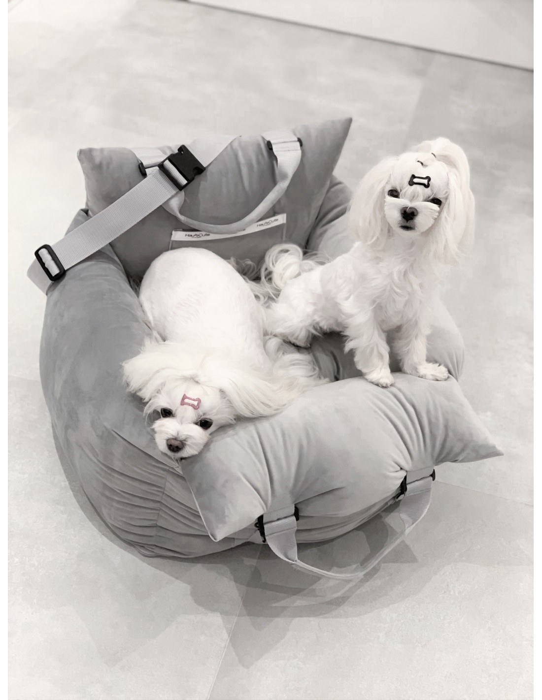 Autositz  3 in 1 Comfy silber-grau