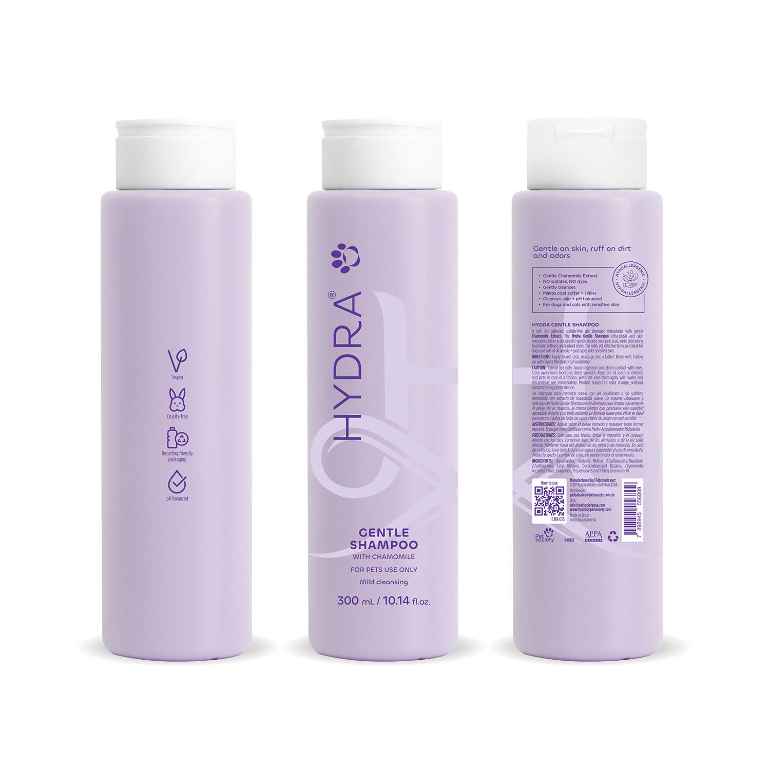 HYDRA PET CARE GENTLE SHAMPOO 300 ml