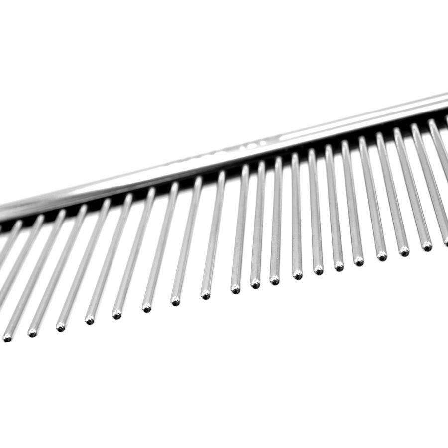 ARTERO® Doppelseitiger Frisierkamm "Ginger" mit langen Zinken  3 cm / Kamm Länge  18 cm