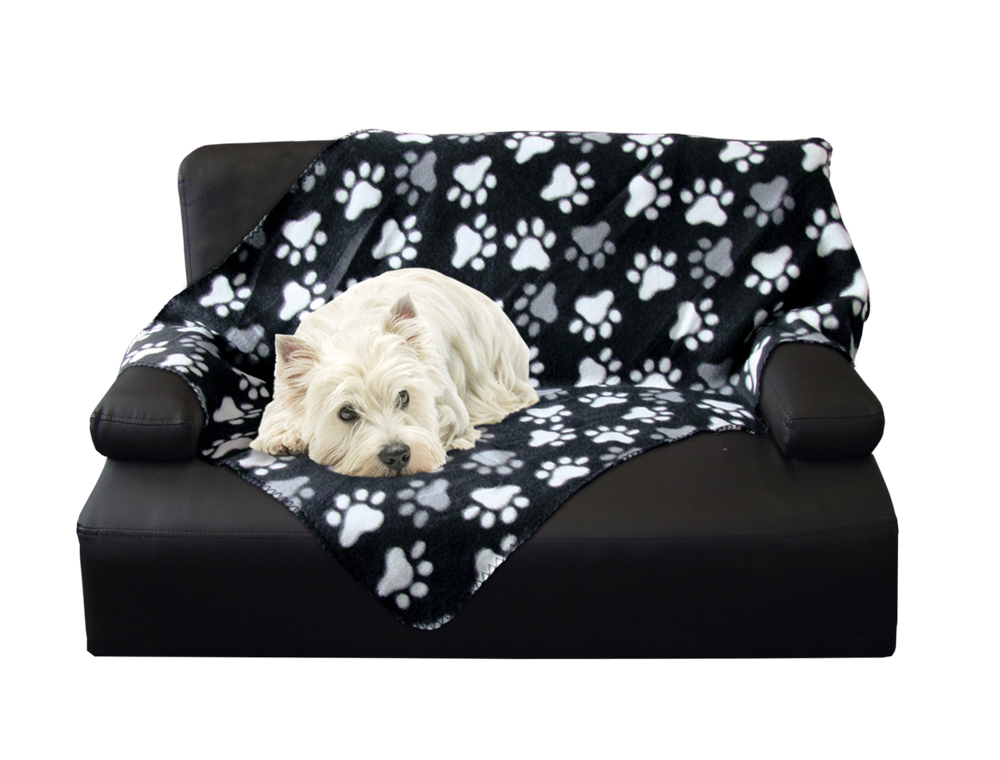 Fleece Plaid "PIPPA" Classic schwarz