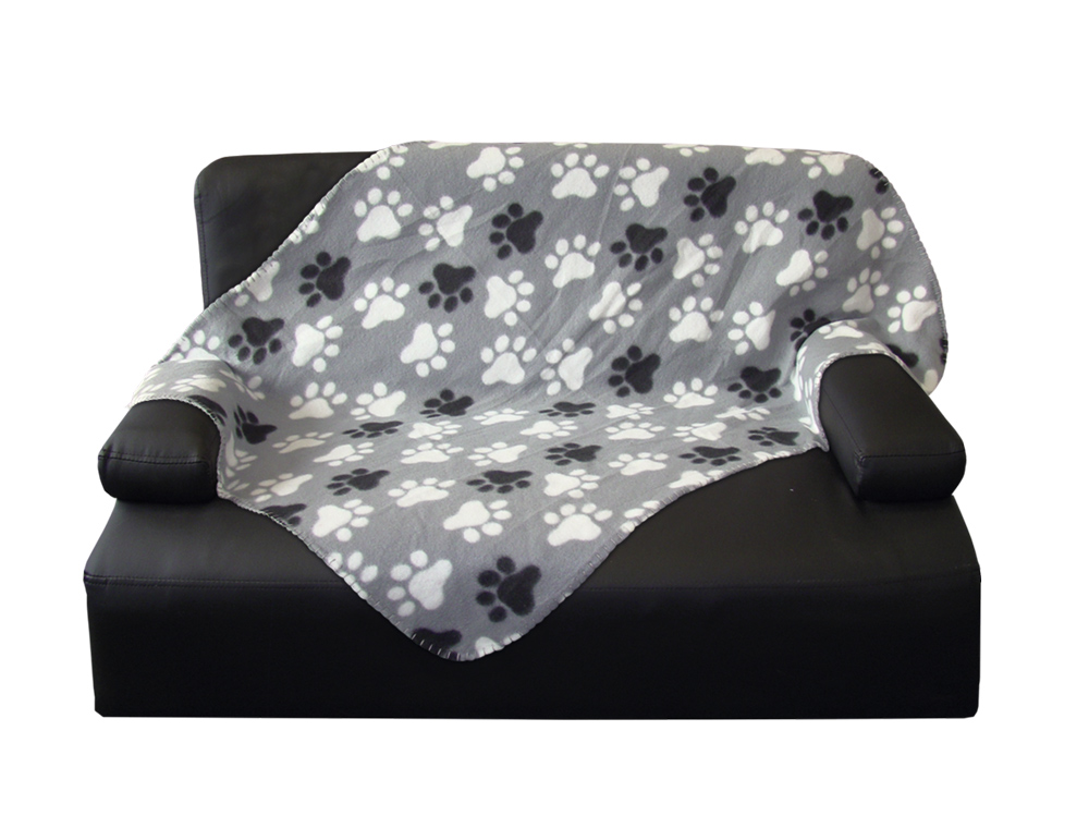 Fleece Plaid "PIPPA" Classic grau