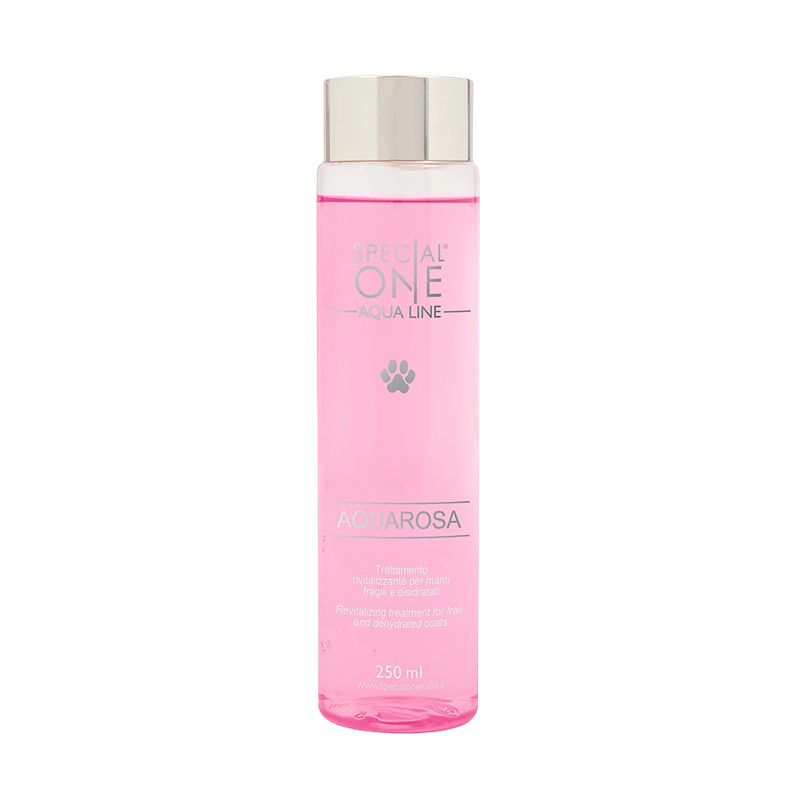 Special One Aquarosa Shampoo Konzentrat 1:20 , Multivitamin-Shampoo für Hunde und Katzen, revitalisierend für trockenes und strapaziertes Fell