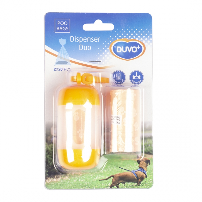 Hundekotbeutel dispenser in zwei Farben  10CM