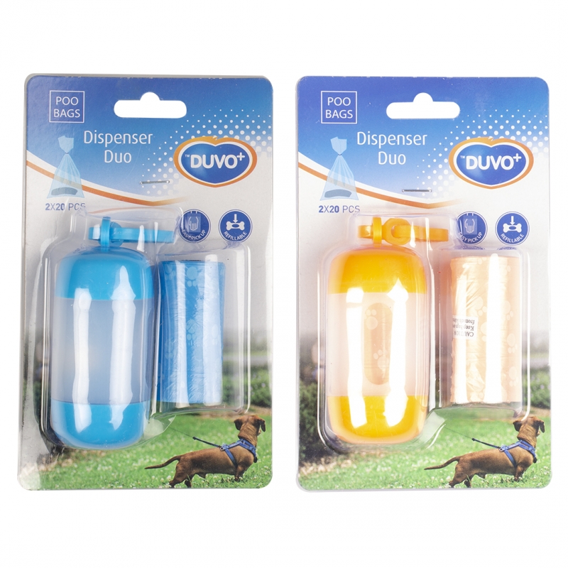 Hundekotbeutel dispenser in zwei Farben  10CM