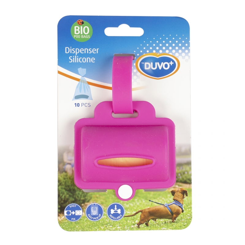 Hundekotbeutel dispenser silikon in 2 Farben