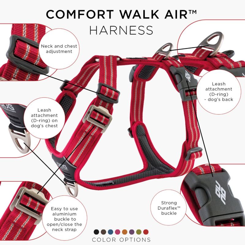 Dog Copenhagen Walk Air V2 Hundegeschirr  Rot   Gr. XS