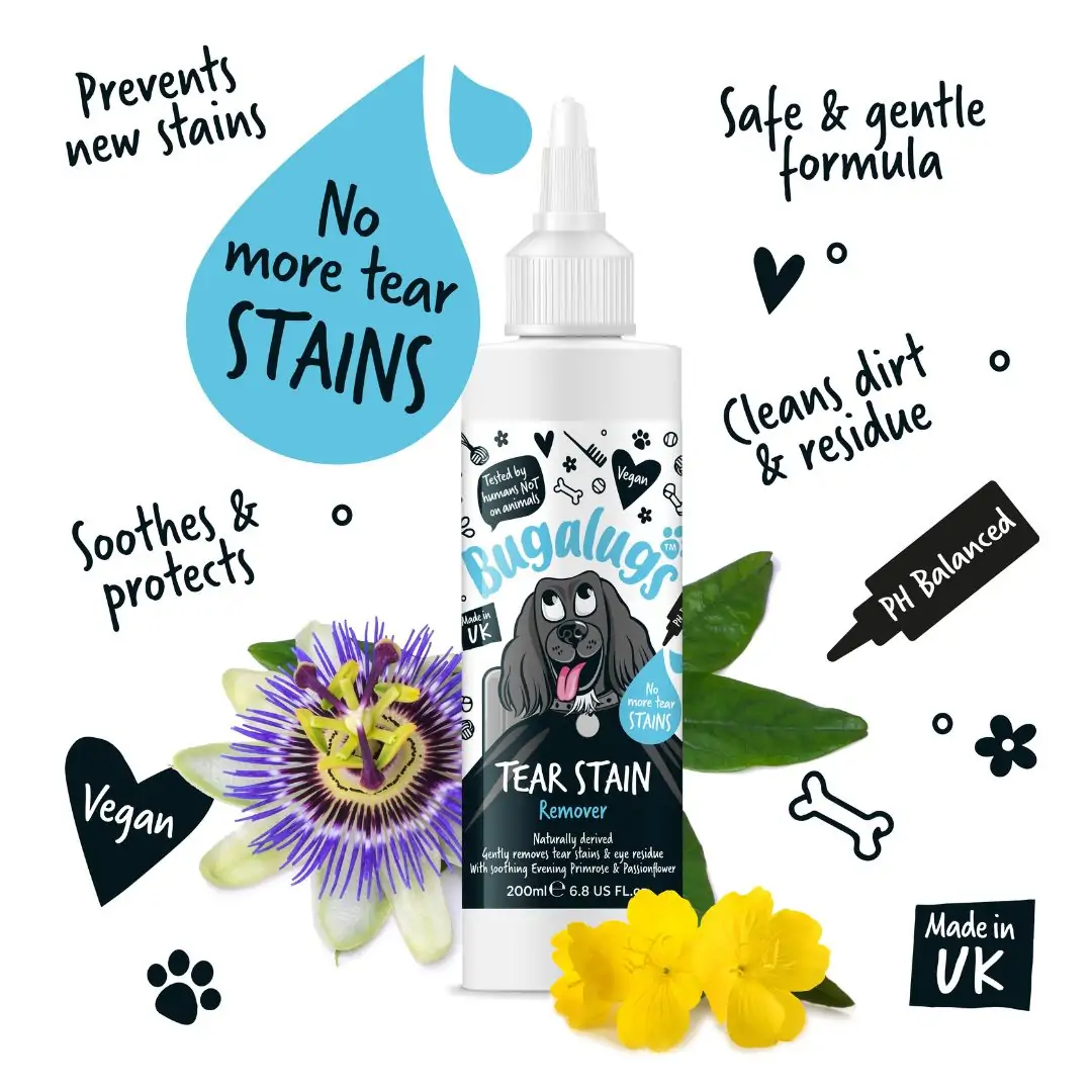 Buglugs Tear Stain Remover / Tränenfleckenentferner 200 ml