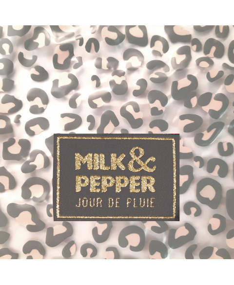 Milk  Pepper Farah Durchsichtiger Regenmantel