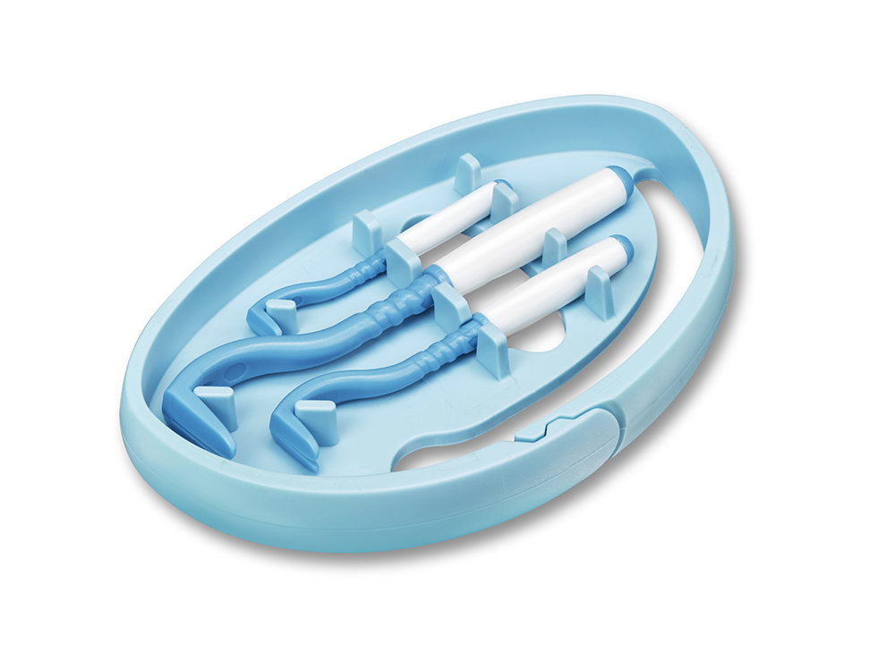 TICK TWISTER® Clipbox mit 3 Zeckenhaken