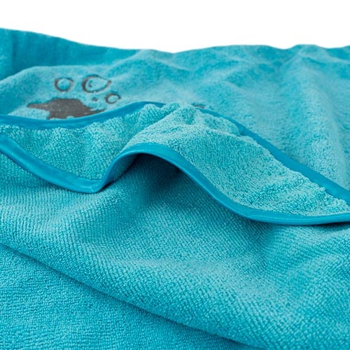Ibanez® Hundebademantel / Mikrofaser-Badeponcho "Dry pet"  in 5 Größen