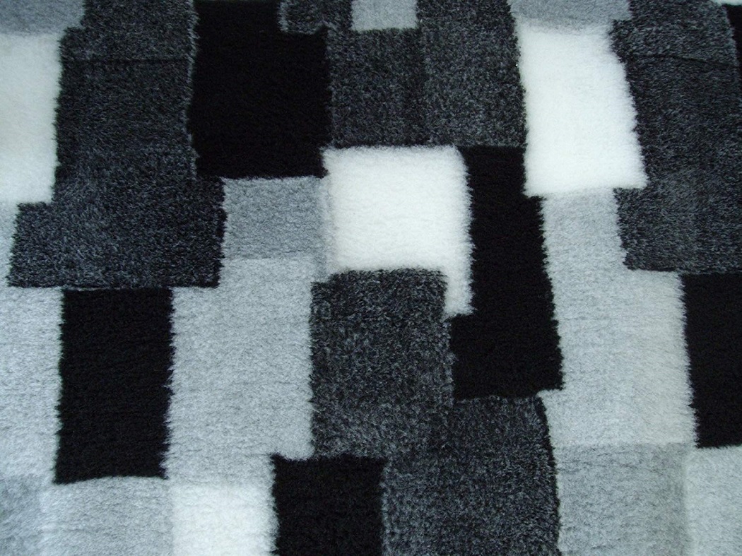 Blovi DryBed VetBed A+  Patchwork grau-weiß   rutschfest