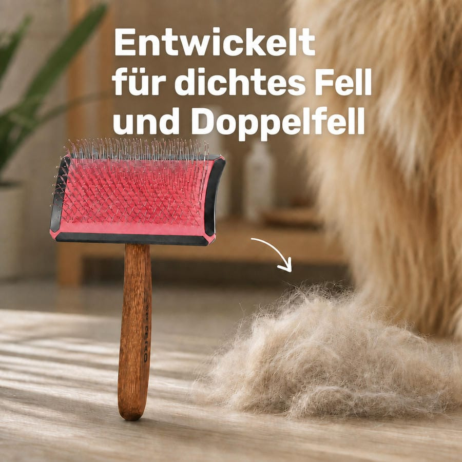 Artero Simba - Zupfbürste Gebogen L Rosa