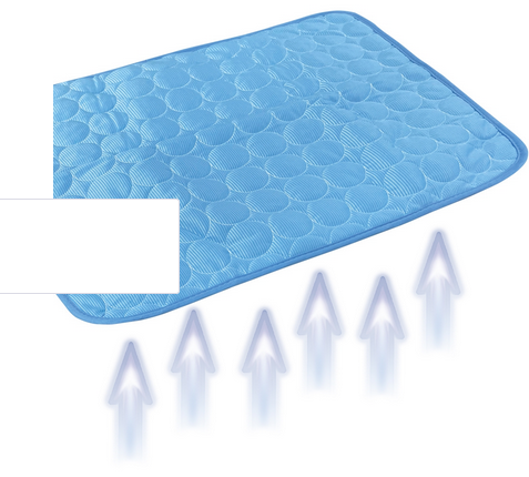 Kühlmatte "Light" blau