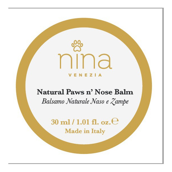 Nina Venezia® - NATURAL PAW - Balsam für Pfoten und Nase - 30 ml