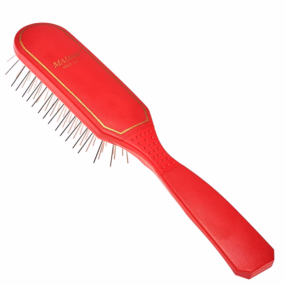 Madan Bürste schmal soft 22 mm Rot