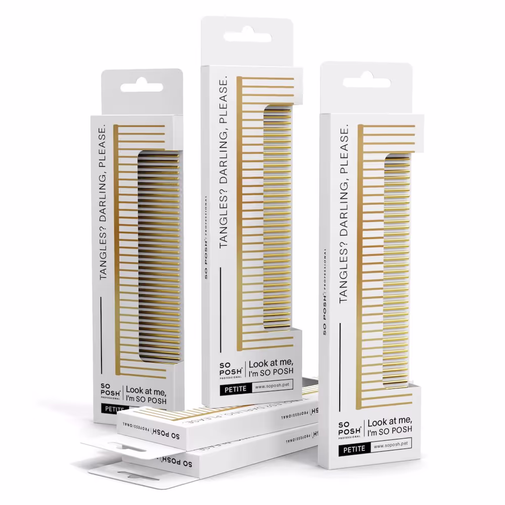 So Posh Metal Comb Grande 19cm