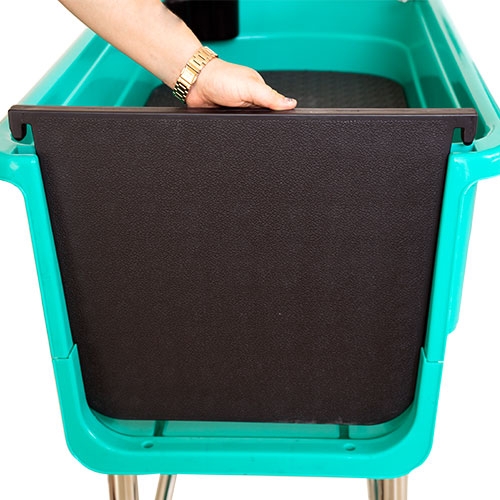 Ibanez® Große tragbare Hundebadewanne mit Einstiegsrampe IBÁÑEZ®