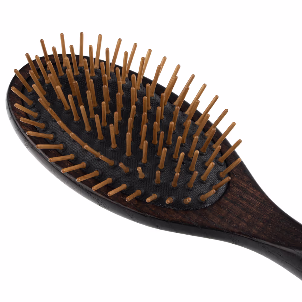Chris Christensen Wood Pin Brush 23,8cm -hochwertige, antistatische Bürste mit Holzstiften - groß