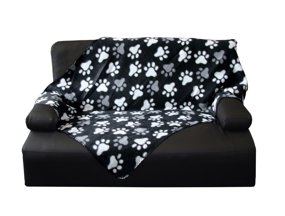 Fleece Plaid "PIPPA" Classic schwarz