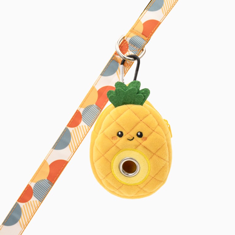 Ananas-Kotbeutelspender incl. eine Kotbeutel-Rolle