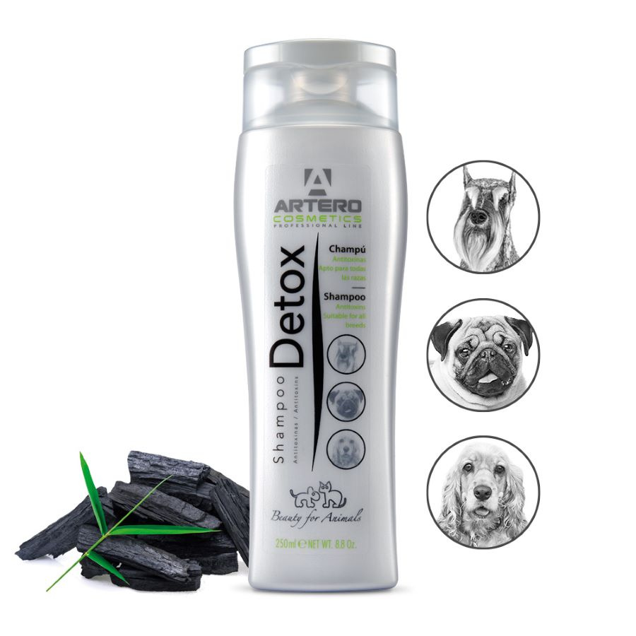 ARTERO® Hundeshampoo "Detox" mit Aktivkohle