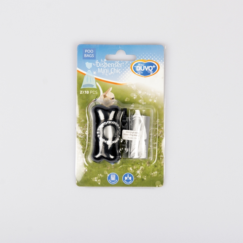 Hundekotbeutel dispenser schwarz " Schick "