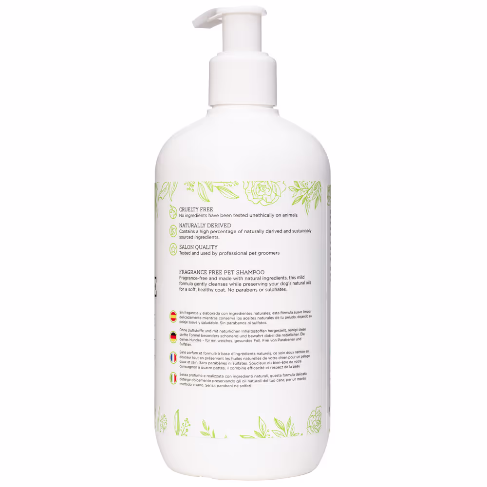 Groom Professional Luxe Gentle Shampoo 350ml /Mildes, parfümfreies Shampoo für Hunde und Katzen, Konzentrat 1:30
