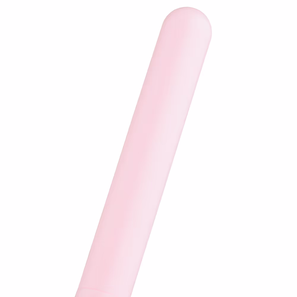 Blovi Basic Soft Slicker Brush – kleine Zupfbürste mit  12-mm-Stiften, Pink