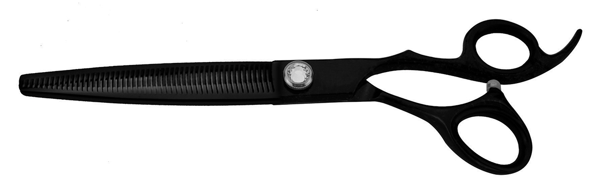 Optimum® "Black Titanium" Modellierschere