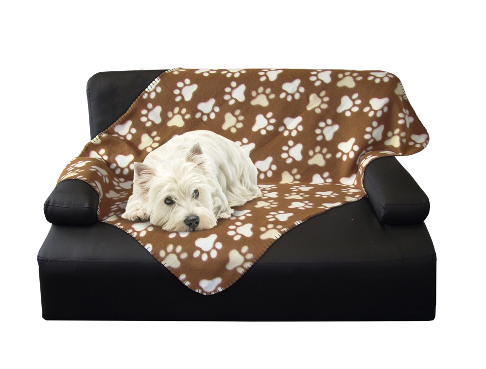 Fleece Plaid "PIPPA" Classic braun