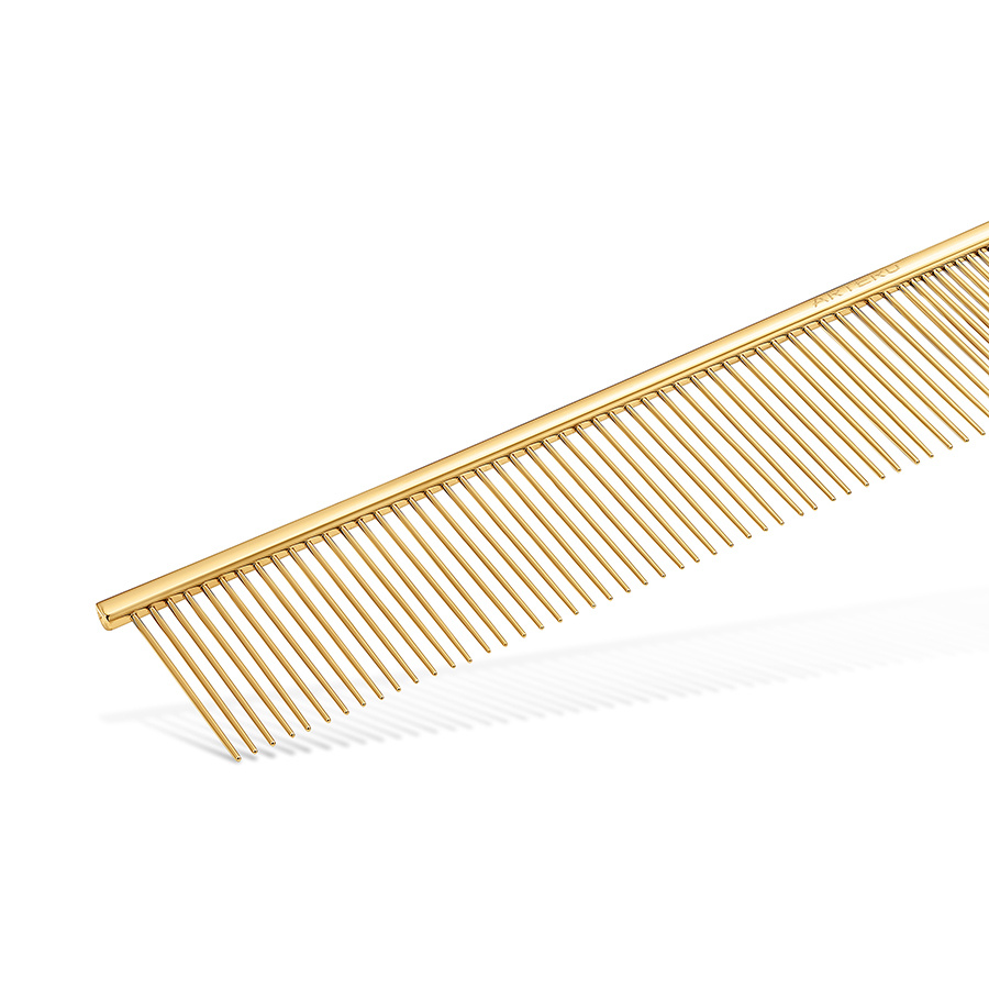 Artero Star – Volumen Hundekamm 230 Gold Titan 23 cm