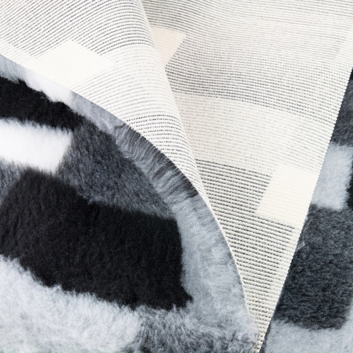 Blovi DryBed VetBed A+  Patchwork grau-weiß   rutschfest