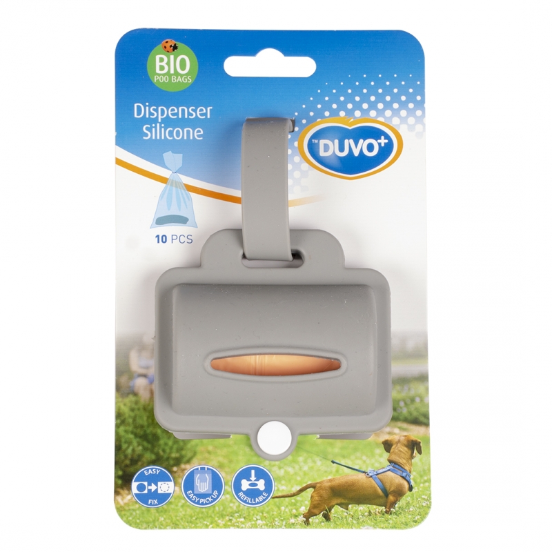 Hundekotbeutel dispenser silikon in 2 Farben