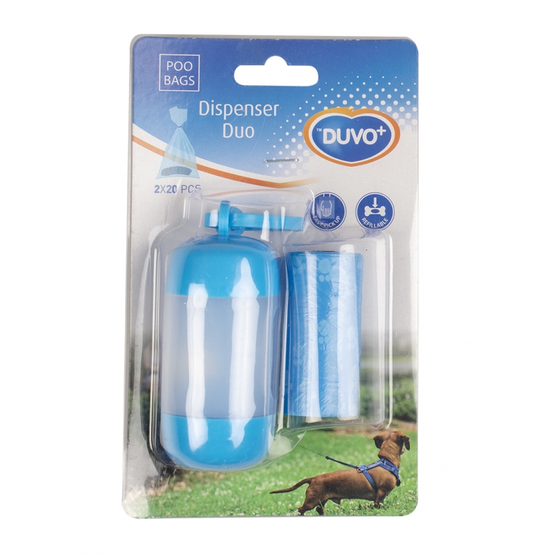 Hundekotbeutel dispenser in zwei Farben  10CM