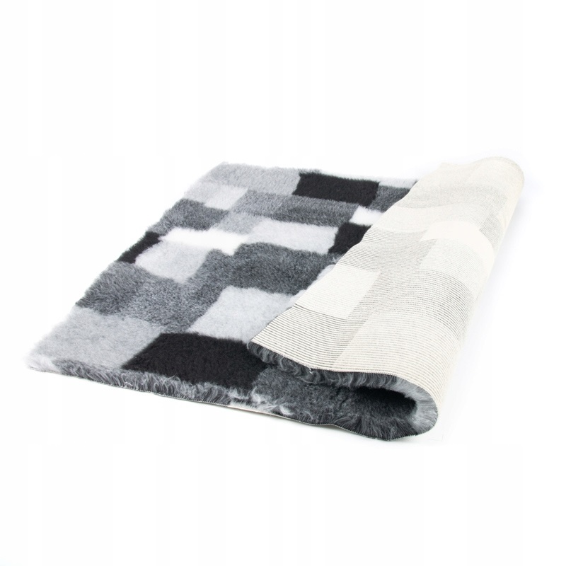 Blovi DryBed VetBed A+  Patchwork grau-weiß   rutschfest