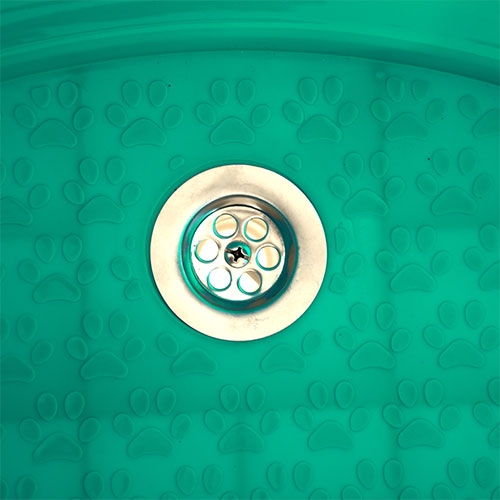 Ibanez® Große tragbare Hundebadewanne mit Einstiegsrampe IBÁÑEZ®