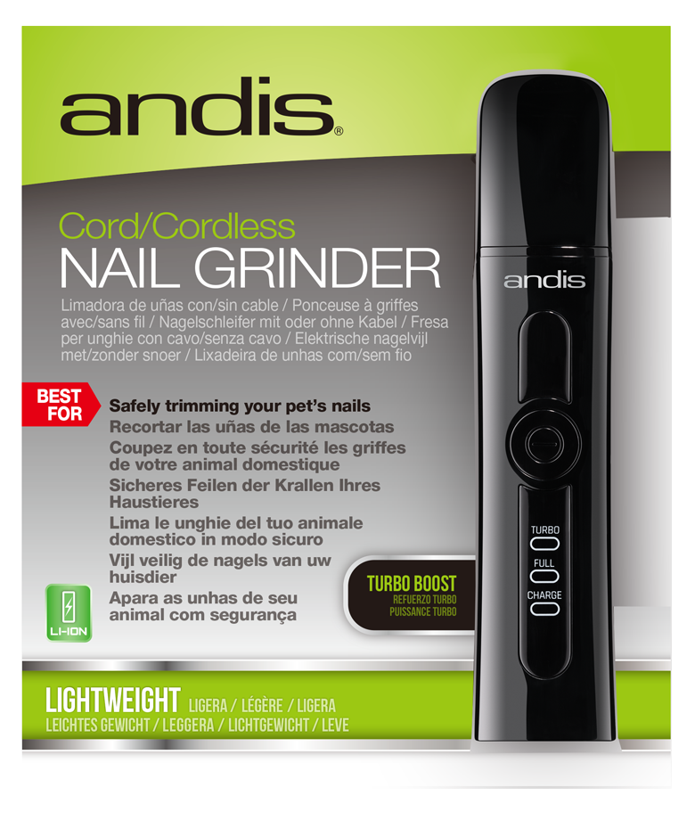 Andis® Li-Ion Akku-Krallenschleifer